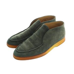 OPEN WALK スリッポン スエード 36 23.0cm ブルーグレー J39898 /MI OS