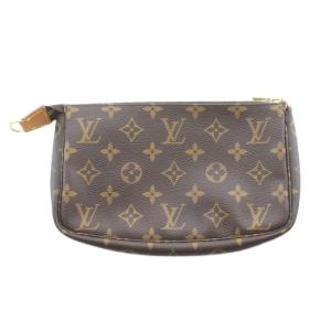 モノグラム ポシェット・アクセソワール ポーチ ブラウン