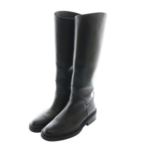 ENESS ロングブーツ 37 黒 ブラック /SS OS