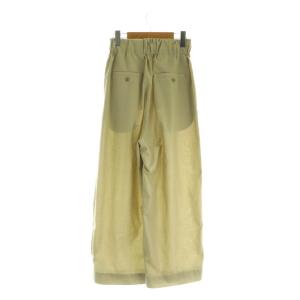 RIVE DROITE RIVEDROITE リブドロワ 24SS イージータックワイドパンツ ハイウエスト 36 ベージュ /MY OS