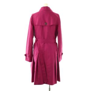 BURBERRY LONDON 中綿ライナー付き トレンチコート アウター ロング 38 ピンク /NR OS