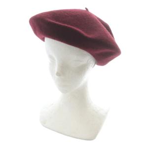 ベレー帽 L 59cm エンジ /SR OH