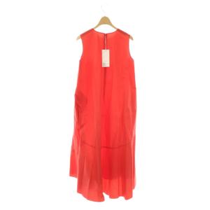 GALLARDAGALANTE otonaMUSEコラボ Aライン ランダムヘム ノースリーブワンピース F レッド /CX OS