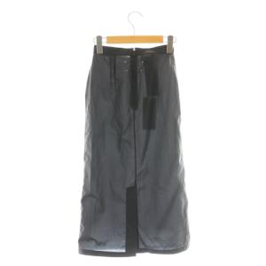 Maison Margiela メゾンマルジェラ1 メゾンマルジェラ10 23SS ナイロン タイトスカート 36 ブラック