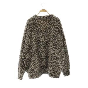 JOURNAL STANDARD LUXE 25AW ファーフリース カーディガン レパード柄 F