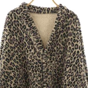 JOURNAL STANDARD LUXE 25AW ファーフリース カーディガン レパード柄 F