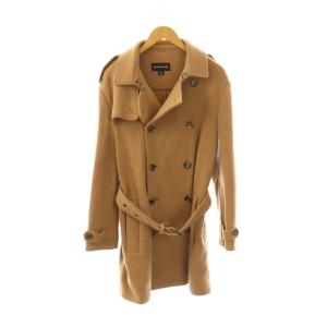 ウール ダブル コート M キャメル /ES OS SH