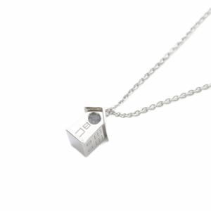 CHANEL ノベルティ printemps ete 2026 ハウスモチーフ ネックレス ペンダント シルバー色 /SR