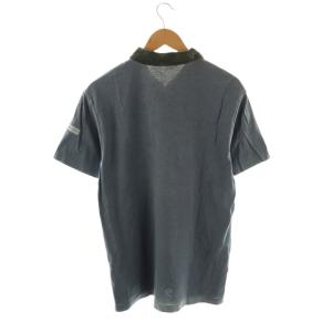 STONE ISLAND 迷彩 ポロシャツ カットソー XL チャコールグレー マルチカラー /ES OS