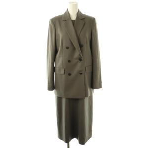 NEW SAXONY BALLEY SELLI ジャケット ワンピース セットアップ テーラード ノースリーブ