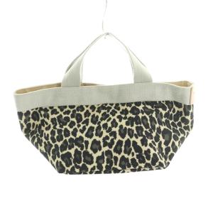 701FD 限定 パンサーブラン×シルバー×ドラジェ 舟型トートバッグ