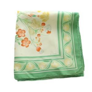 HERMES OEillets sauvages et autres Caryophyllees カレ90 スカーフ