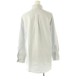 MADISONBLUE 24SS MADAME LONG SHIRT OX STRIPE シャツ ストライプ 長袖 1 ブルー