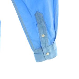 POLO RALPH LAUREN relaxed fit コットン長袖シャツ XS ブルー /CX OS