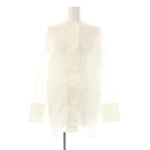 フロントフリルシャツ F ホワイト /DO OS