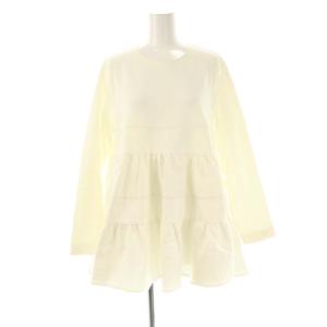 ぬくぬくヘムフリルブラウス F オフホワイト /DO OS