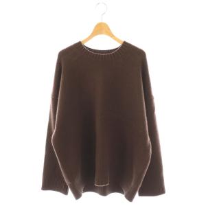 エブリデイアイライク Cashmere Oversized プルオーバー ニット セーター カシミヤ F