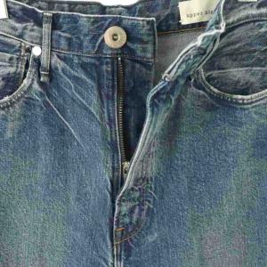 upper hights THE SISTER デニム ジーンズ 24 青 ブルー ハイライズ ワイドシルエット /AG OS