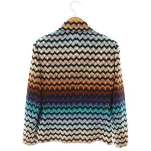 MISSONI 総柄 ジャケット 刺繍 40 マルチカラー /HK OS