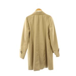 Aquascutum ステンカラー コートロング 8 ベージュ /HK OS