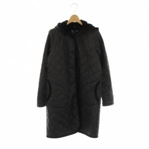 キルティング コート アウター 38 黒 ブラック 裏起毛 /CX OS
