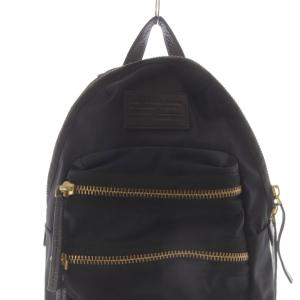 Marc Jacobsナイロンリュックブラック ナイロン リュックサック ロゴ 黒 ブラック /SR（2025/12/25買取