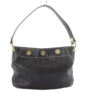 CELINE ハンドバッグ ワンハンドル レザー ダークブラウン /YO3 OH