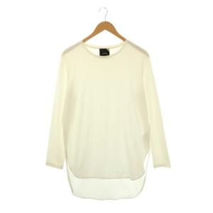 ロングスリーブTシャツ カットソー 長袖 02 ホワイト /HK OS
