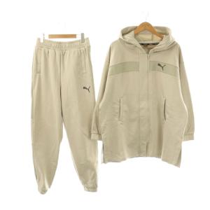ジャージ セットアップ パーカー イージーパンツ M グレージュ /DF OS