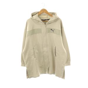 PUMA ジャージ セットアップ パーカー イージーパンツ M グレージュ /DF OS