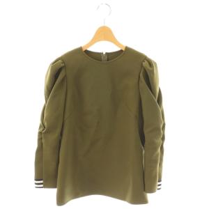 GLACE SHOULDER TOP トップス カットソー 36 カーキ /ES OS