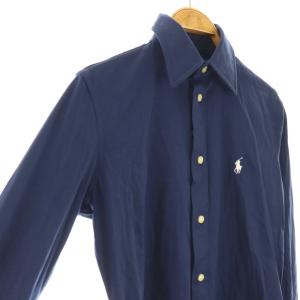 POLO RALPH LAUREN 長袖シャツ XS TP ネイビー /ES OS