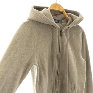 POLO RALPH LAUREN ジップアップパーカー スウェット XS TP グレー /ES OS
