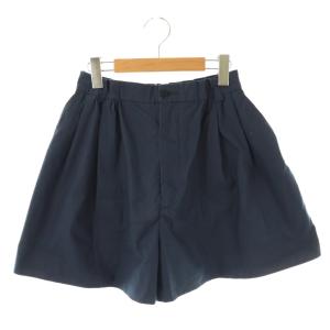 25SS VOLUME SHORTS ショートパンツ 00 XS 紺 ネイビー タック MB251-3013