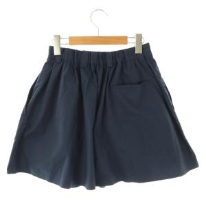 MADISONBLUE 25SS VOLUME SHORTS ショートパンツ 00 XS 紺 ネイビー タック MB251-3013
