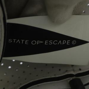 STATE OF ESCAPE プティエスケープ トートバッグ ショルダーバッグ 2way 斜め掛け ネオプレン ポーチ付き ホワイト