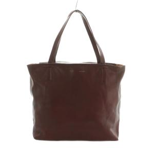 ホリゾンタルカバ バッグ トートバッグ レザー ボルドー /MI OS OH