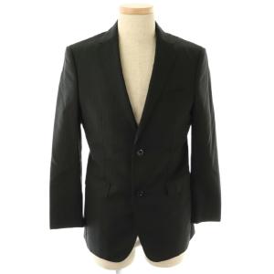 BURBERRY BLACK LABEL セットアップ ウールスーツ ジャケット パンツ 36R ブラック /DO OS SH