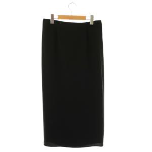 Lisiere L'Appartement 24SS Slit Long Skirt ロングスカート ラップスカート タイト 38 ブラック /CX