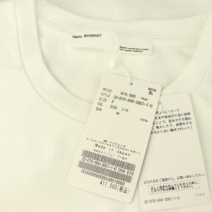 L'Appartement beautiful t-sh Tシャツ 半袖 クルーネック F ホワイト /MY OS