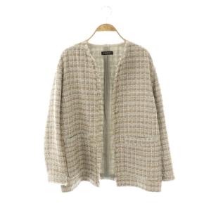 ラメツイードジャケット 36 マルチカラー /DO OS