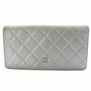 ヴィンテージ マトラッセ 長財布 ココマーク シルバーカラー 13番台