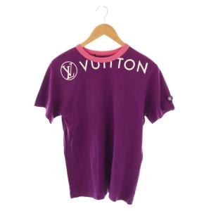 LVサークル ロゴ Tシャツ XS パープル RW212W UOL FLTS12
