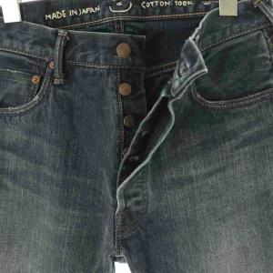 45rpm 再び6.5の納戸納戸空比古比女デニムパンツ ストレート 29 ブルー 51160274 /HK OS