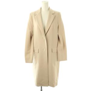 ダブルクロスチェスターコート アウター 36 ライトベージュ /NR OS