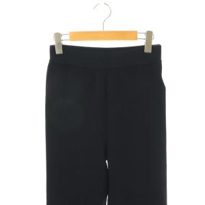L'Appartement 24AW Rib Knit Pants ニットパンツ イージーパンツ 34 ネイビー /DF OS