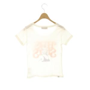 HYSTERIC GLAMOUR 25AW HYS STARS チビTシャツ カットソー F ホワイト 白 オレンジ ネイビー /CX OS