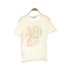 HYSTERIC GLAMOUR 25SS H HOURS Tシャツ カットソー S ホワイト 白 オレンジ グリーン 緑 プリント /CX