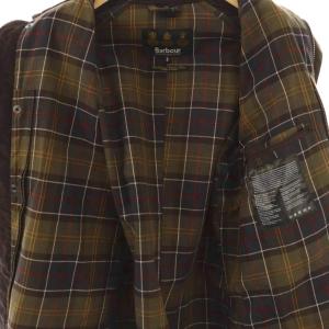 Barbour BRISTOL WAX JACKET S カーキブラウン