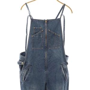 JOHNBULL デニムサロペット オーバーオール L ブルー /DF OS SH